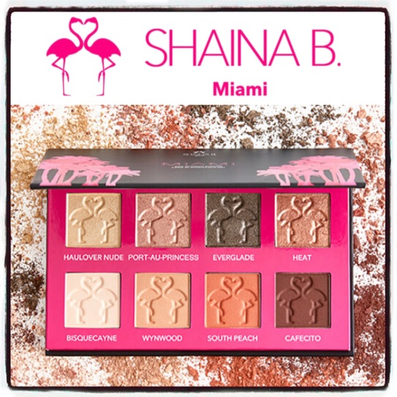 SHAINA B MIAMI Other - SHAINA B MIAMI Mini Miami Eyeshadow Palette